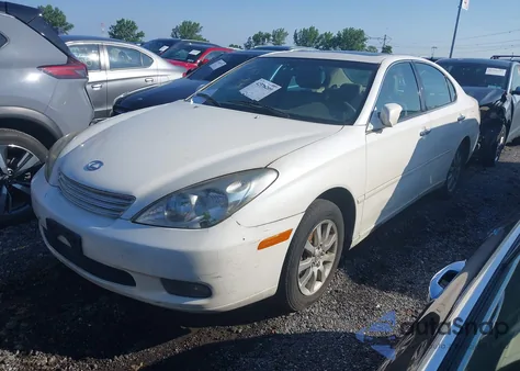 2004 Lexus Es 330 from USA, damaged, VIN JTHBA30G945034272